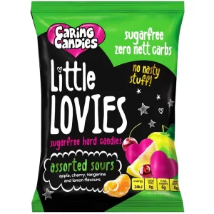 100g Sugar free ASSORTED SOURS Little Lovies Sweets